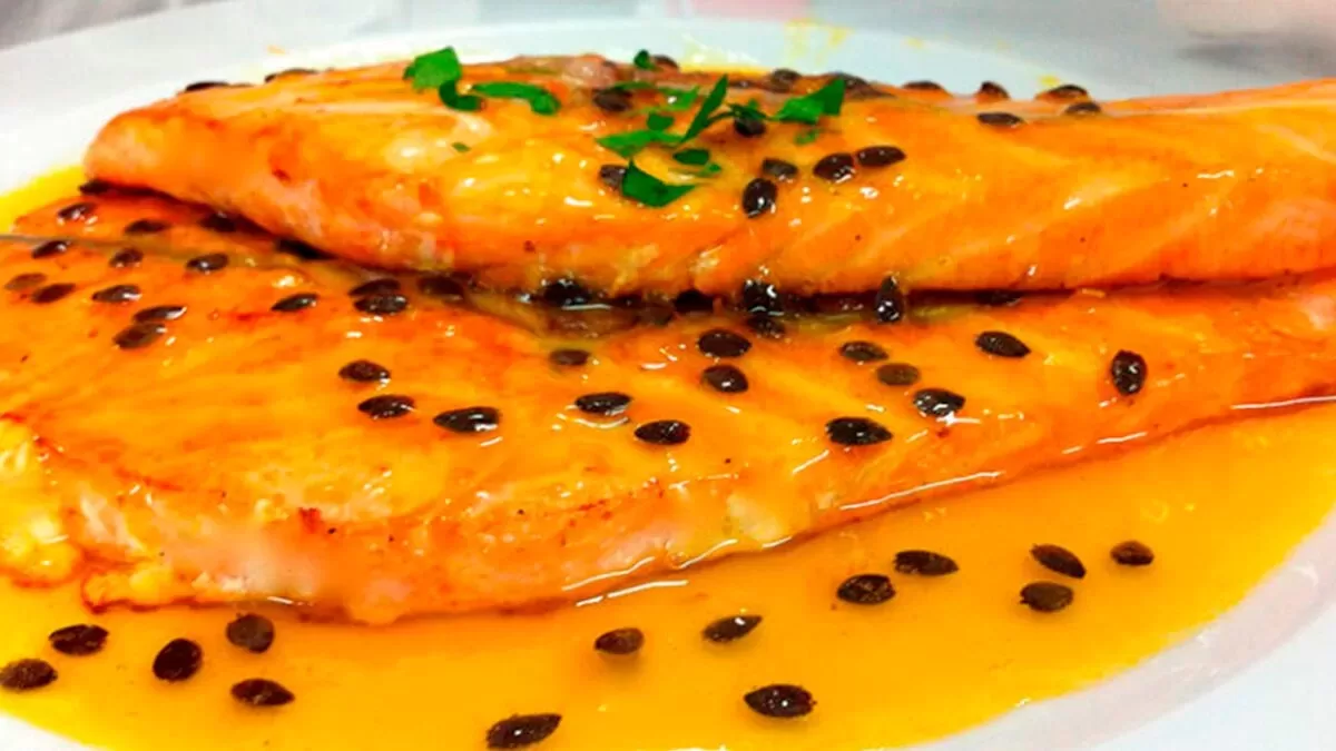 Receita Filé de Tilápia ao Molho Maracujá